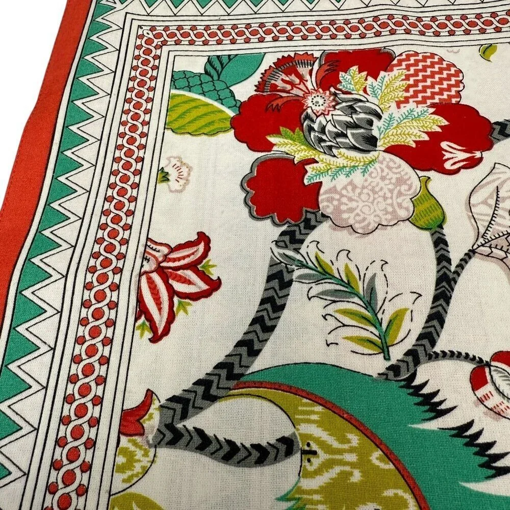 Floral Placemats by World Market Boho Cotton Fabric Set of 2